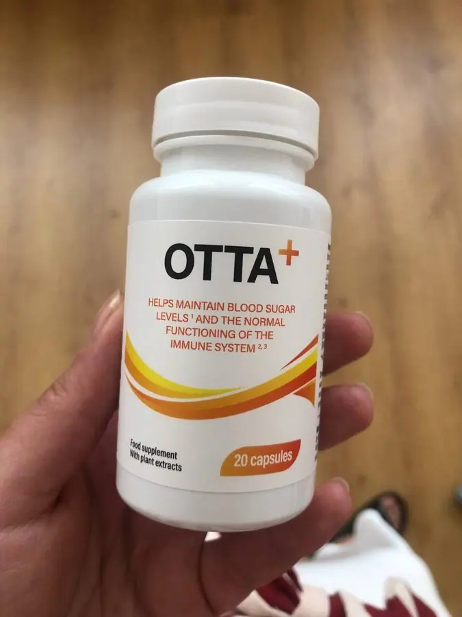 Otta+ caps: флаконът в ръка